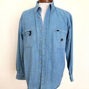 Madison Creek Outfitters - Chambray - Long Sleeve - Size Medium